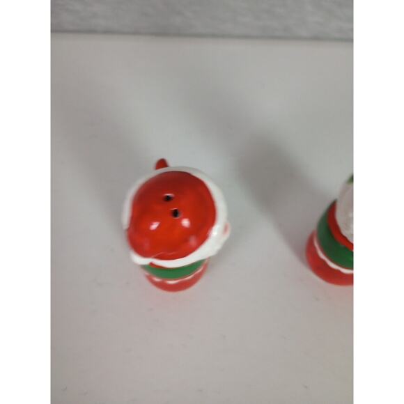 Joseph Originals Salt & Pepper Shakers Santa & Mrs Claus Christmas Vintage - Picture 6 of 8